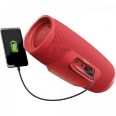 Caixa de som Portátil com Bluetooth 30W Charge 4 Vermelho JBL