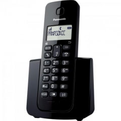 Telefone sem Fio com ID KX-TGB110LBB Preto PANASONIC